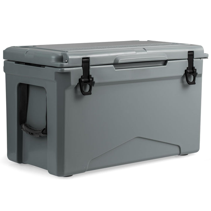 COSTWAY 47L Isolierbox Kühlbox tragbar, Wärmebehälter mit Flaschenöffner und Abflusssystem, Thermobo