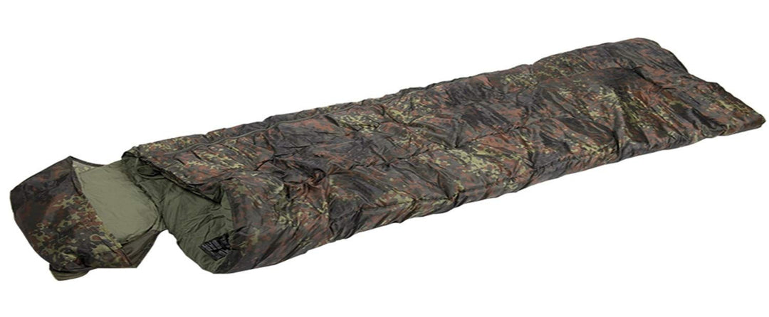 Mil-Tec Schlafsack Pilot, Flecktarn