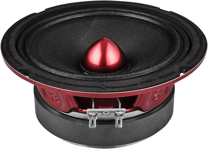 DS18 PRO-X6BM Auto-Mitteltöner, 16,5 cm, 500 W, 8 Ohm, Bass-Lautsprecher 8 Ohm 16,5 cm, 8 Ohm 16,5 c