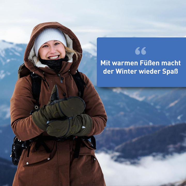 THE HEAT COMPANY Fusswärmer - 5, 15 oder 40 Paar - EXTRA WARM - klebend - Zehenwärmer - 8 Stunden wa