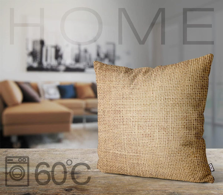 VOID Burlap Textur Kissenbezug Kissenhülle Sofakissen Kissen Deko Outdoor-Kissen Dekokissen, Kissen