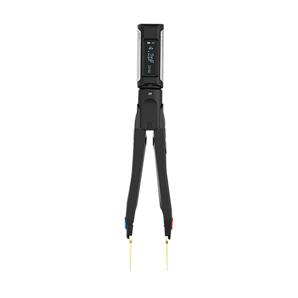 MINIWARE DT71 Digitale Pinzette LCR-Meter-Test für SMD/Widerstand/Kondensator/Induktor/Spannung/Freq