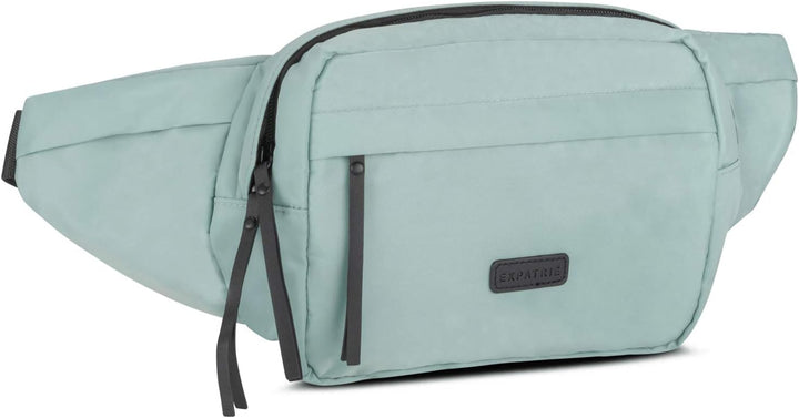 Expatrié Bauchtasche Damen Mint - Justine - Brusttasche für Reise, Festival & Sport - Stylische Bumb