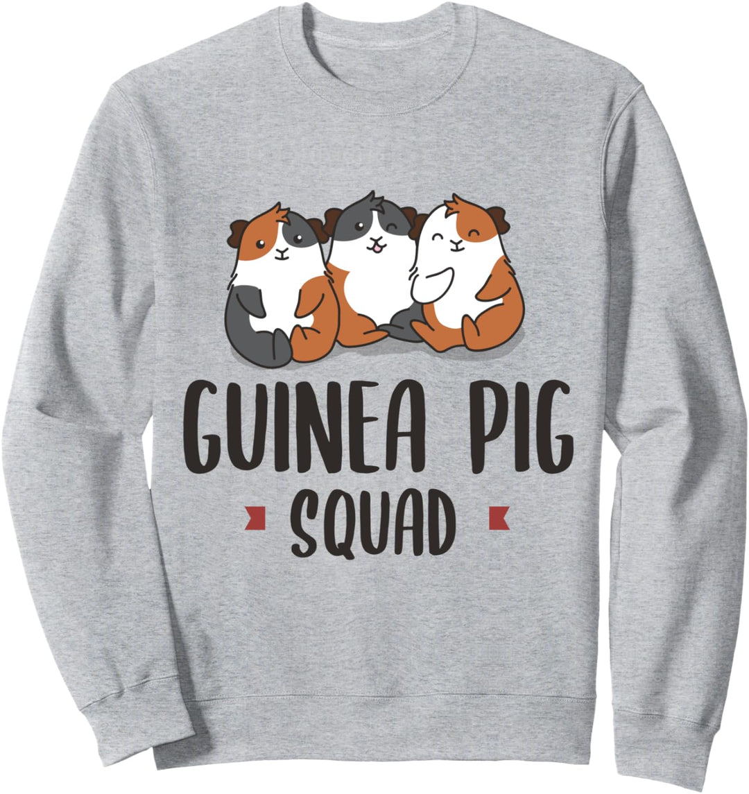 Meerschweinchen Squad Ironisches Team Nagetier Sweatshirt