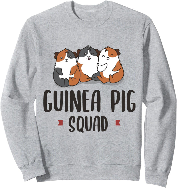 Meerschweinchen Squad Ironisches Team Nagetier Sweatshirt
