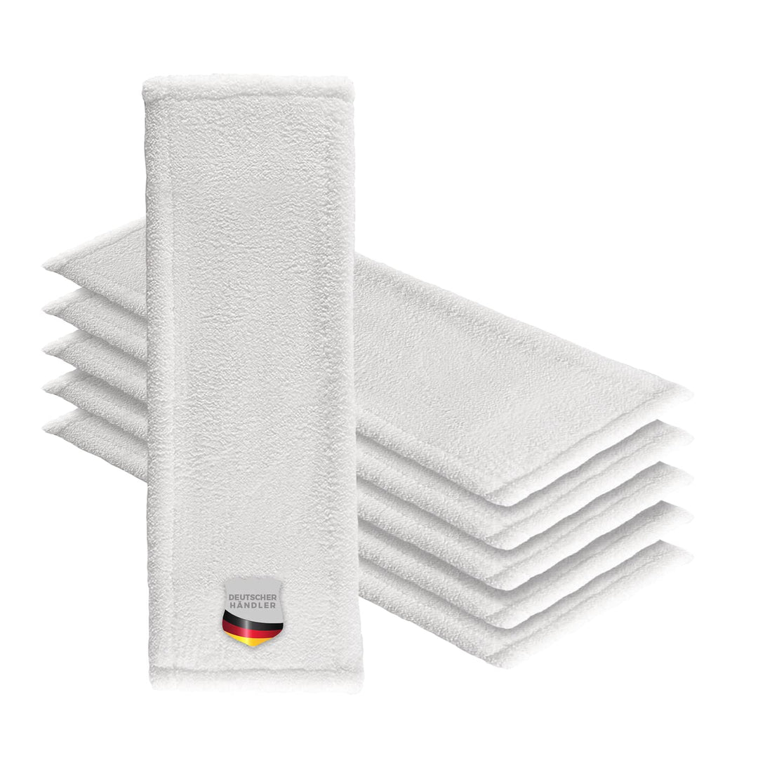 Mikrofaser Wischmop 40 cm White Ersatz für Mop Klapphalter Wischmoppbezug , für Versiegelung Reinigu