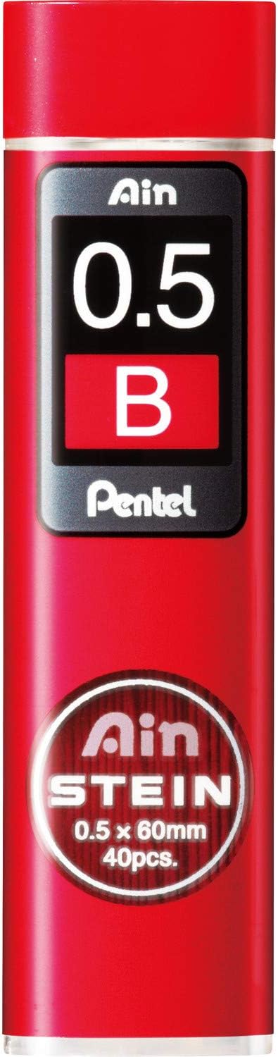 Pentel PP3005-A ORENZNERO Druckbleistift mit automatischem Minenvorschub, bruchsichere Mine, schwarz