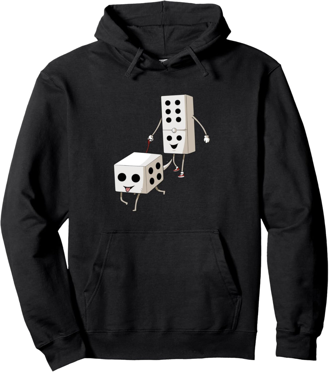 Domino und Würfel Pullover Hoodie