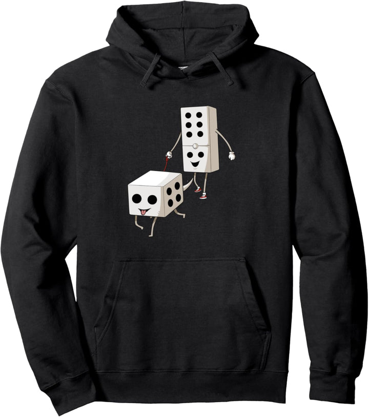 Domino und Würfel Pullover Hoodie