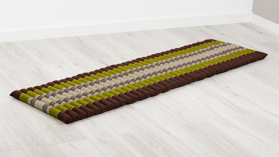 livasia Rollmatte Rollmatratze S schmal - 200x50x4,5cm - Gästebett Gästematratze 1 Person mit Muster