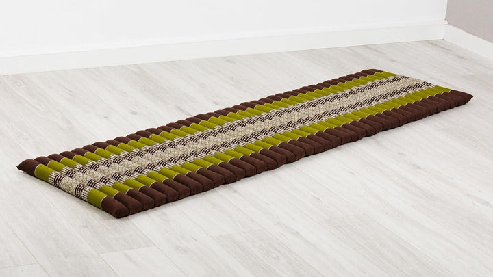 livasia Rollmatte Rollmatratze S schmal - 200x50x4,5cm - Gästebett Gästematratze 1 Person mit Muster