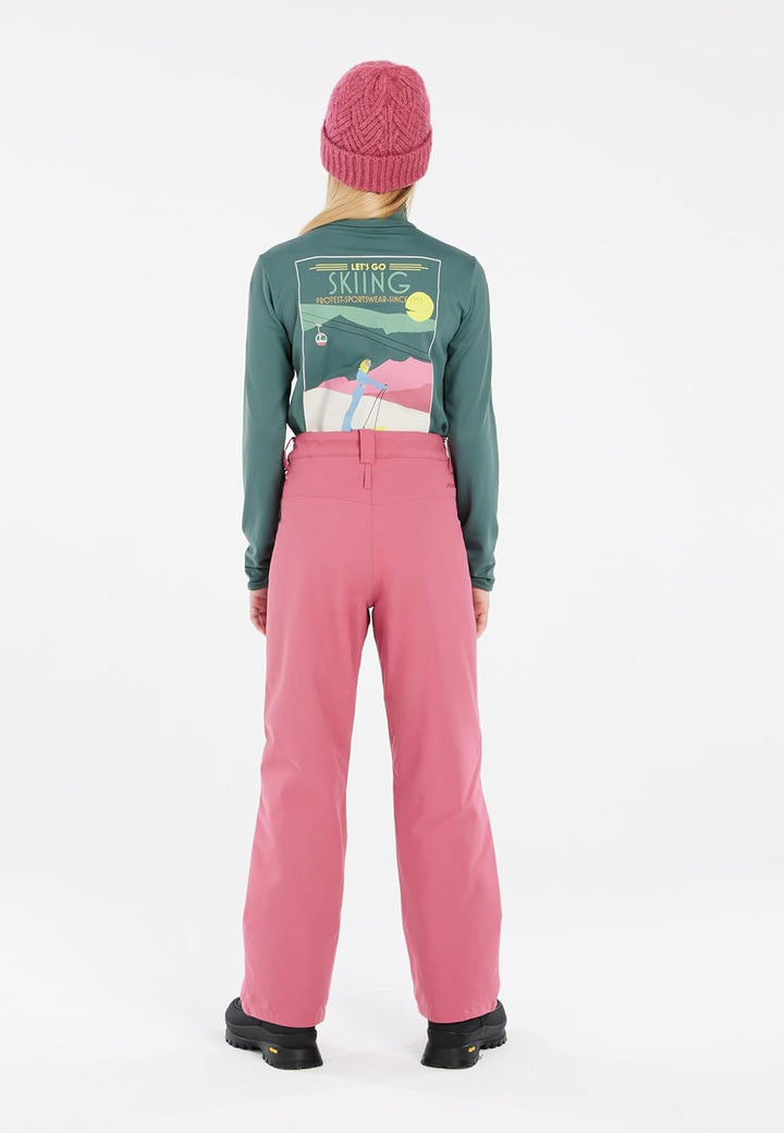Protest Unisex-Kinder Ski- Und Snowboardhose PRTSTERIO JR 152 Rose Dust, 152 Rose Dust