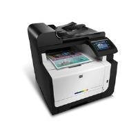 HP ColorLaserJet Pro CM1415fnw USB2 Ethernet Wireless 150-sheet Input Tray 12ppm Black 8ppm Color (M
