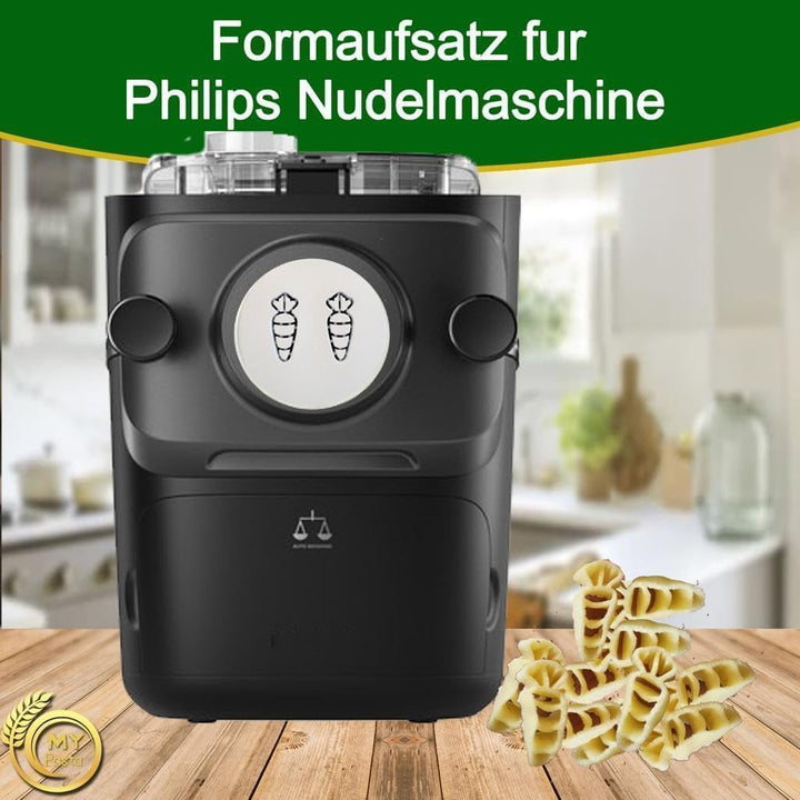 MY PASTA – Carrots Rüben – Nudelmaschinen-Scheibenmatrizen | Advance Pasta-Scheibenmatrize für hausg