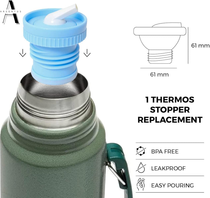 Stanley Thermos-Stopper Pico de Mate Ersatzteil für klassische, vakuumisolierte Weithalsflaschen-The