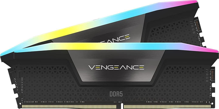 Corsair VENGEANCE RGB DDR5 RAM 32GB (2x16GB) 6000MHz CL36 Intel XMP iCUE Kompatibel Computer Speiche