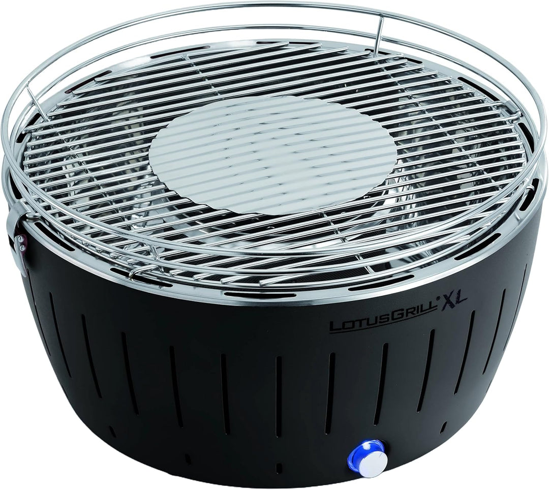 LotusGrill Kohlegrill Serie 435 XL, 43,5 x 35 x 25,7 cm, Anthrazitgrau Anthracite, Anthracite