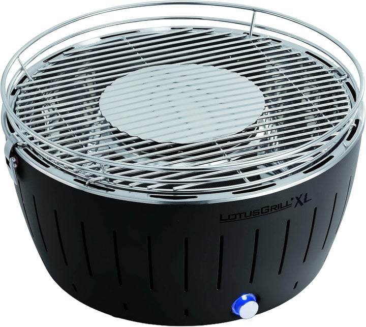 LotusGrill Kohlegrill Serie 435 XL, 43,5 x 35 x 25,7 cm, Anthrazitgrau Anthracite, Anthracite