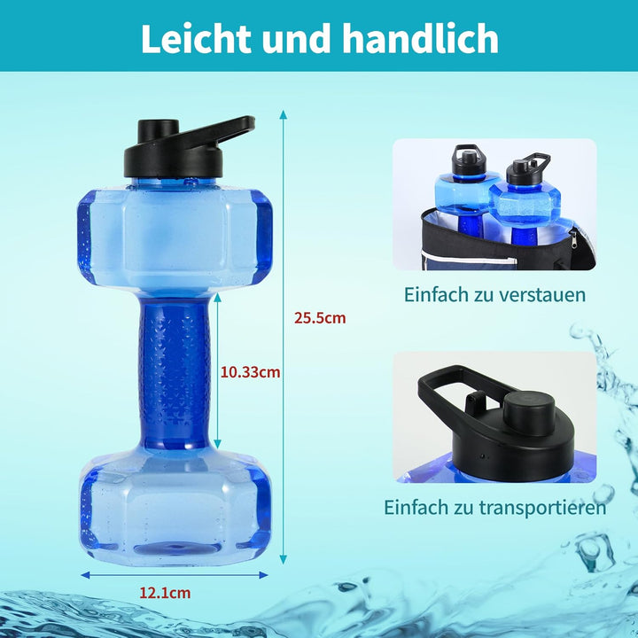 Wassergewichte für Poolübungen, verbesserte PE-Wasserhanteln, Poolwiderstand, Wasser-Aerobic-Ausrüst