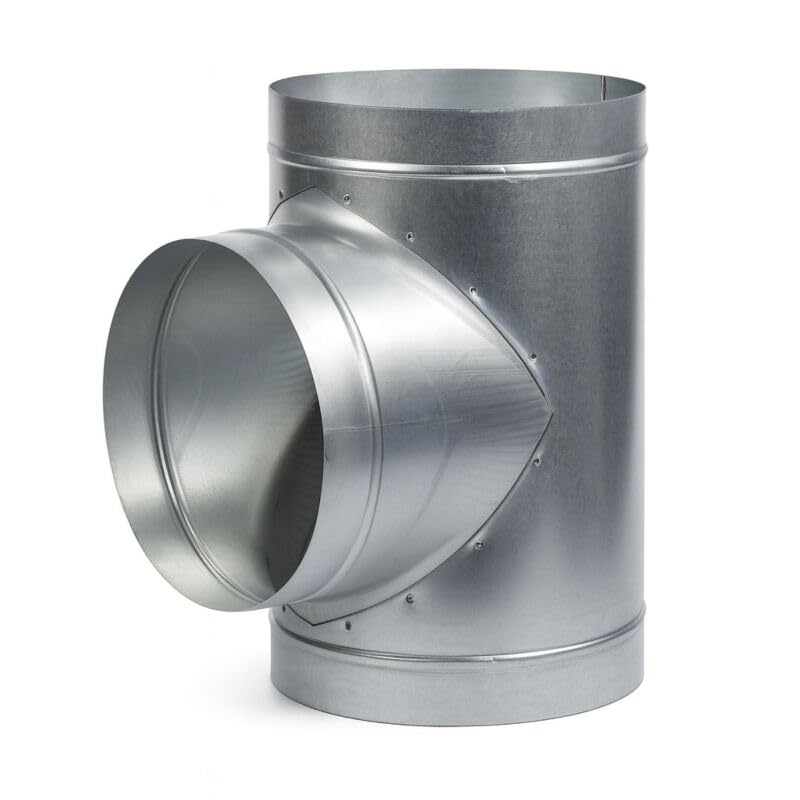 Weedness T-Stück 300 mm - Rohrlüfter Abluft Aktivkohlefilter Grow Lüfter Ablauftschlauch Adapter Kli