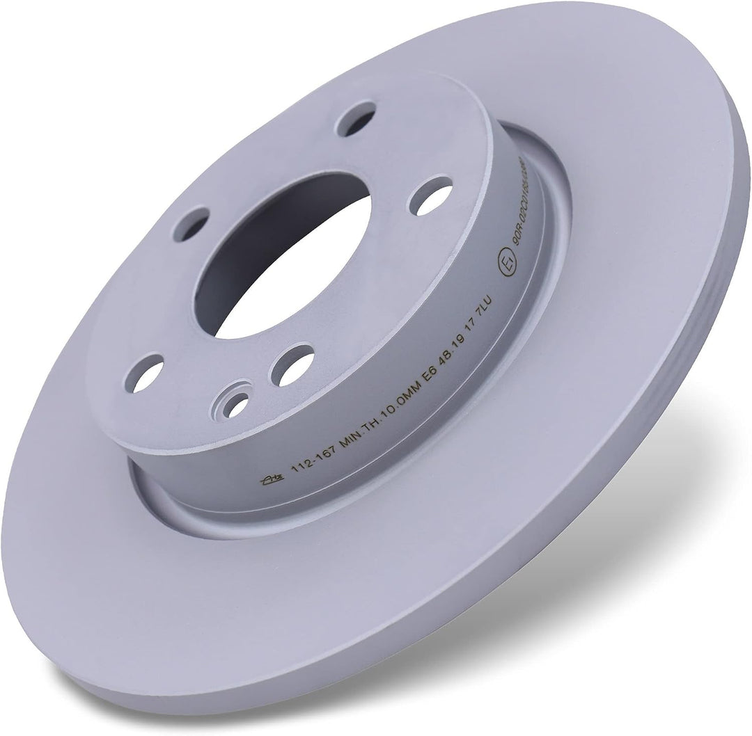 ATE Bremsenset Vorderachse inkl. Bremsscheiben vorne Ø 276 mm voll und Bremsbeläge vorne + Verschlei