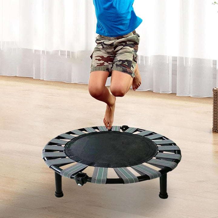 Trampolin für den Innenbereich, Sprungbett – faltbares Trampolin mit 75 kg Maximalbelastung, Fitness