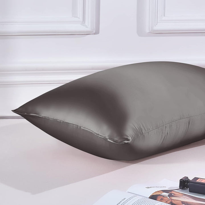 THXSILK 22 Momme Seide Kissenbezug - 100% Seide Kopfkissenbezug Sofakissenbezug - Anti milben Reissv