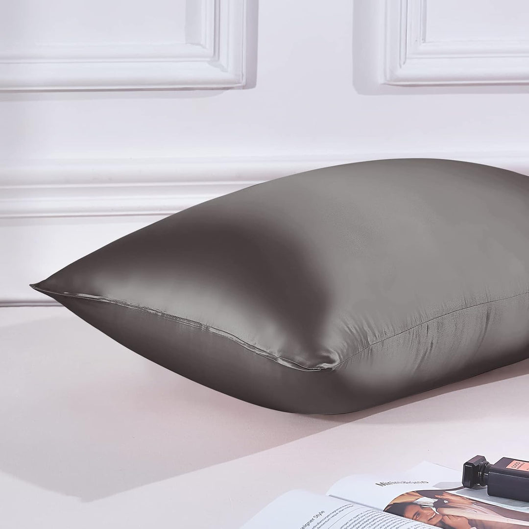 THXSILK 22 Momme Seide Kissenbezug - 100% Seide Kopfkissenbezug Sofakissenbezug - Anti milben Reissv