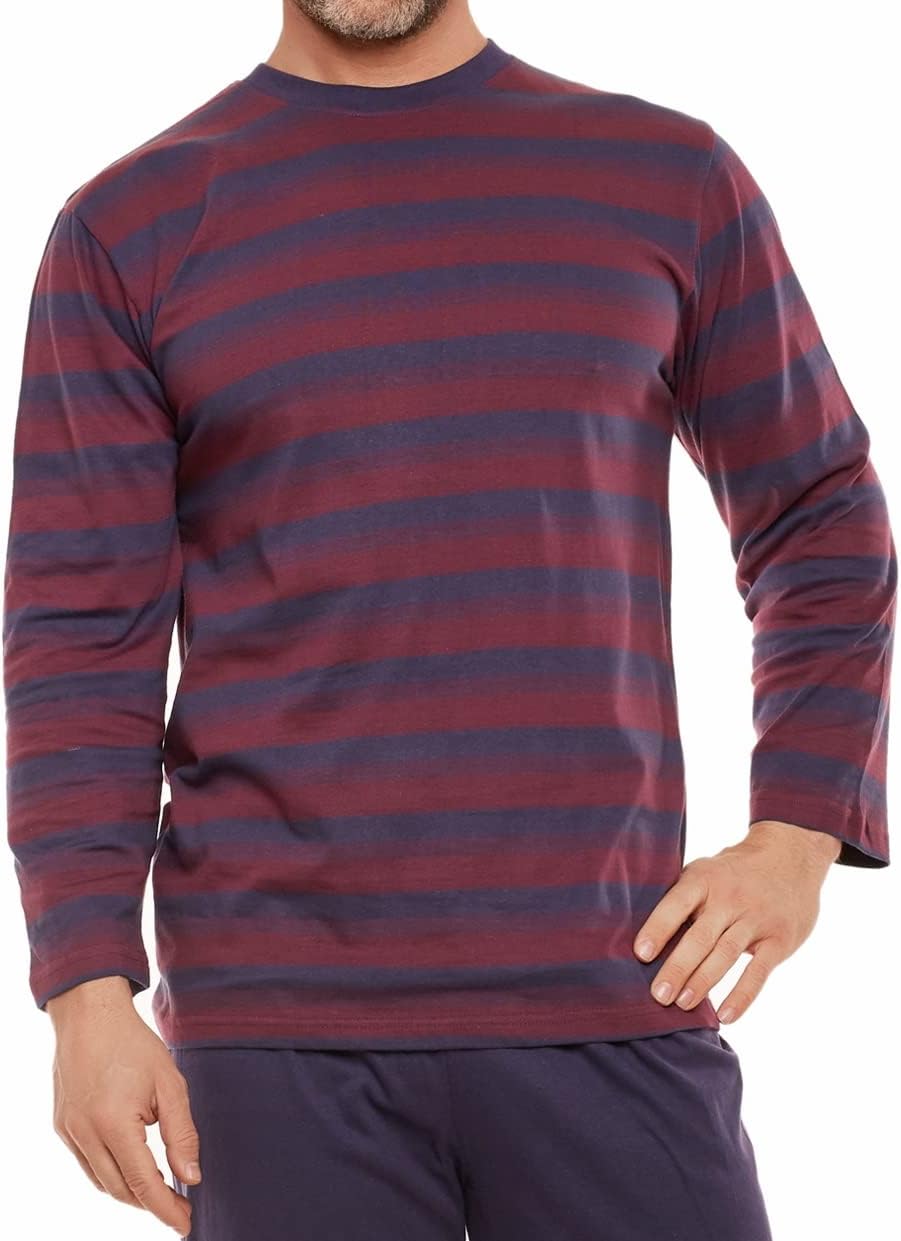 Selente Sweet Dreams moderner und bequemer Herren Schlafanzug/Shorty, mit weicher Baumwolle, Verschi