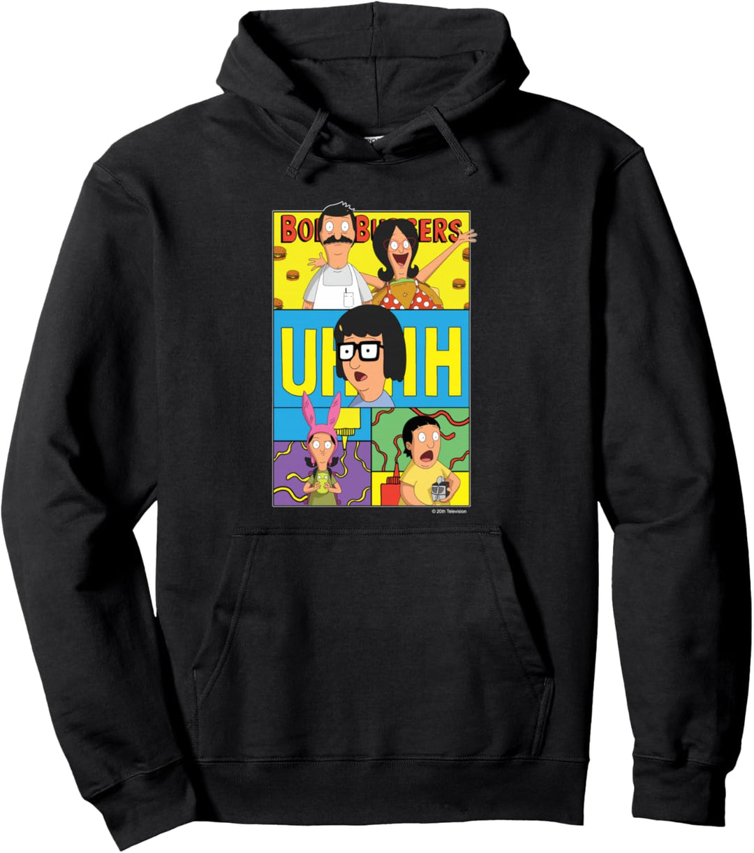 The Bob’s Burgers Movie Bob Linda Tina Louise Gene Uhhh Pullover Hoodie