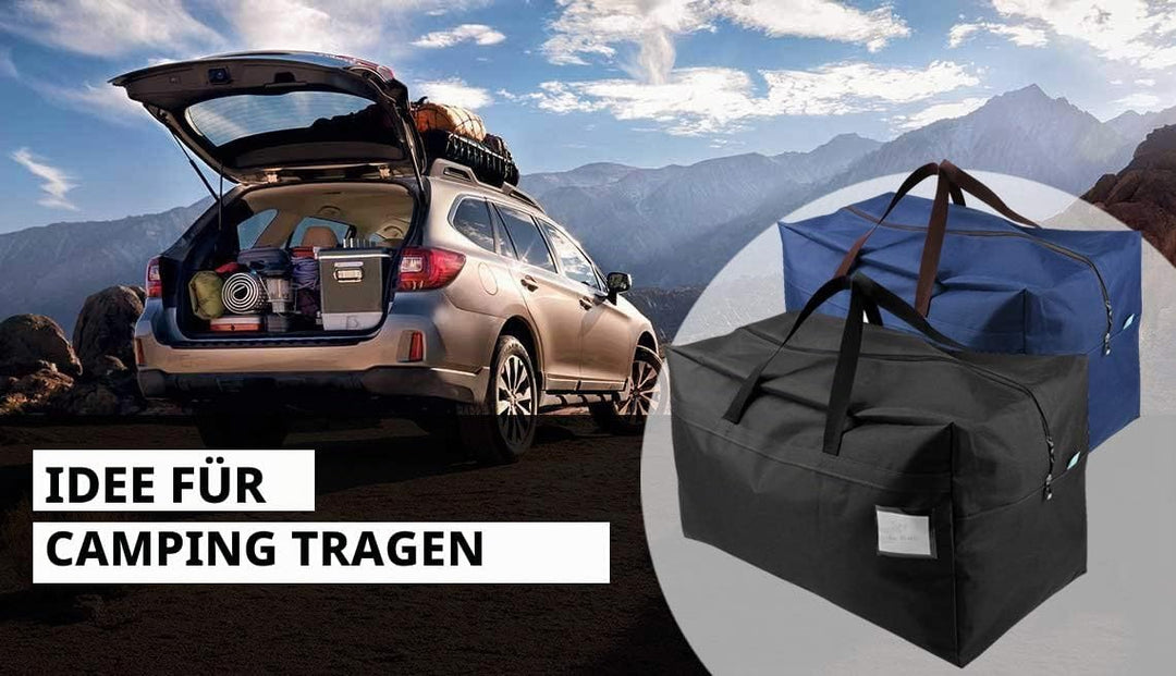 iwill CREATE PRO Jumbo Grösse wasserdicht Aufbewahrungsbeutel für Garage/Dachboden/Regale, 100L Fass