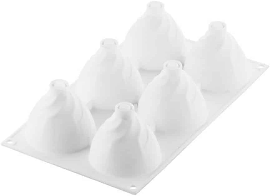 silikomart Professional CHANTILLY 120 Silikonform 6 Mulden Ø 73