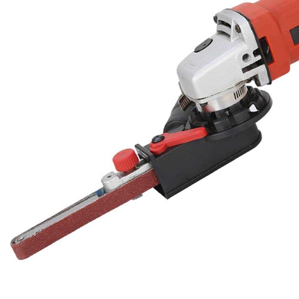 VISLONE Multischleifer, Schleifmaschine für Holz Mini DIY Sander Schleifbandadapter für 115mm 4,5 "u