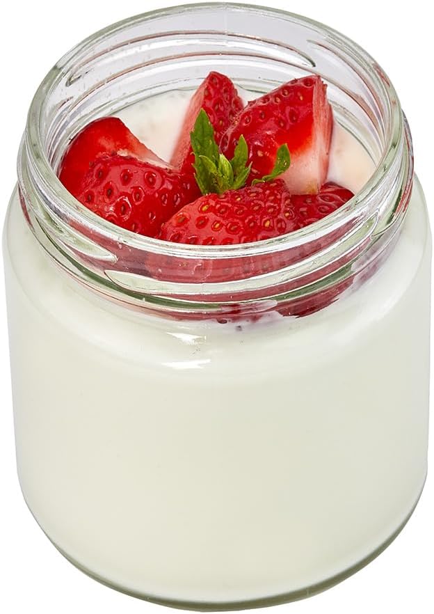 Cloer 9921 Joghurtbereiter für 12 Gläser, je 150 ml Fassungsvermögen, für Joghurt und Fermentkulture