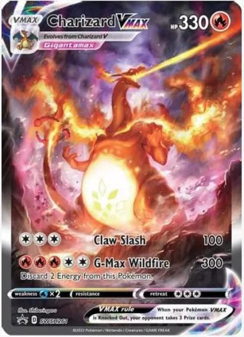 Charizard Vmax SWSH261 – Pokemon Black Star Promo – Alternate Art Holo – Ultra Premium Collection Ex