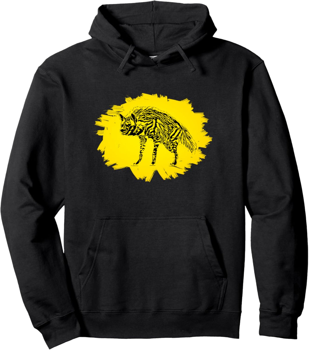 Hyänen Motiv Raubtiere Hyäne Afrika Tierwelt Tiere Pullover Hoodie