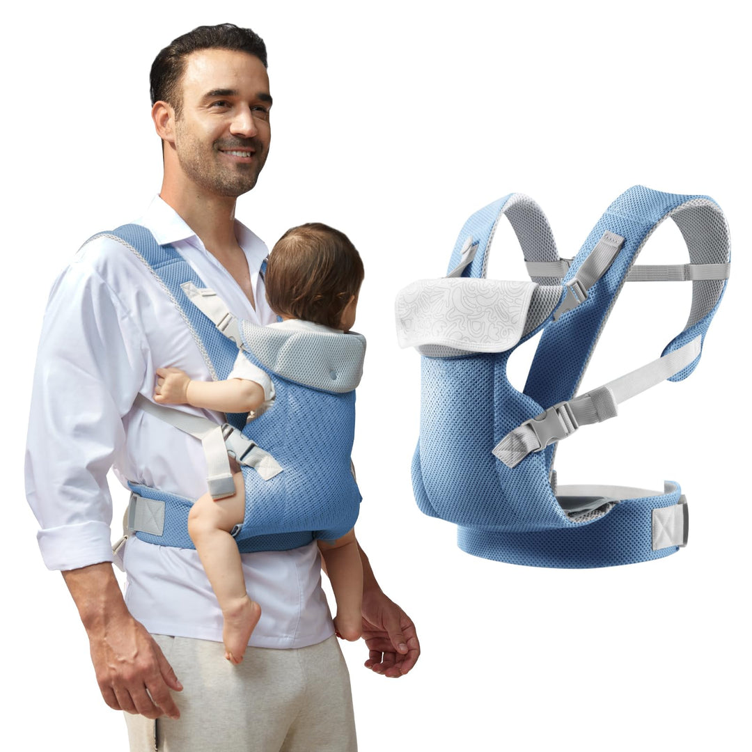 IULONEE Babytrage für Neugeborene Ergonomic Tragetaschen für Kleinkinder Babytrage ab Geburt Tragetu