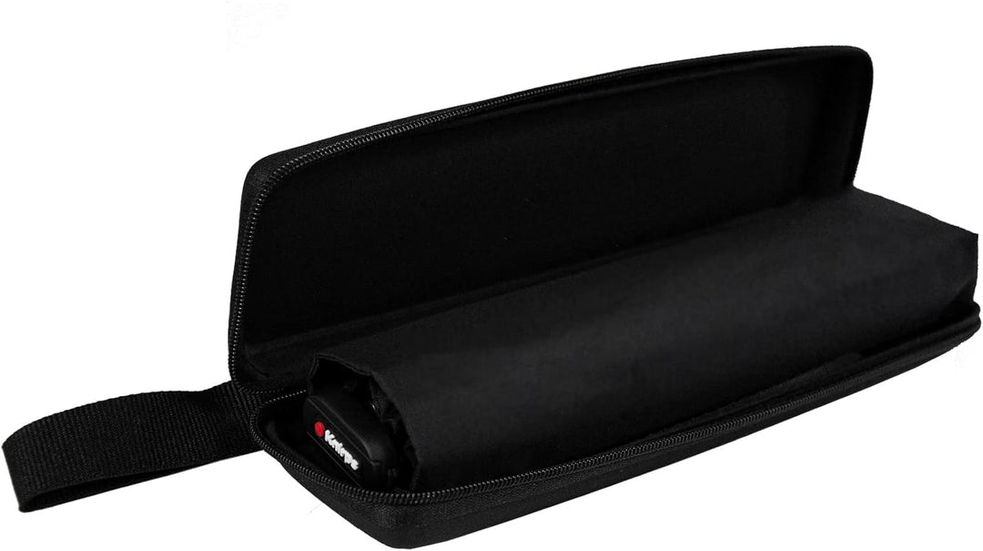 Knirps Taschenschirm US.050 Ultra Light Slim Manual im Etui - Black Black mit Etui, Black mit Etui