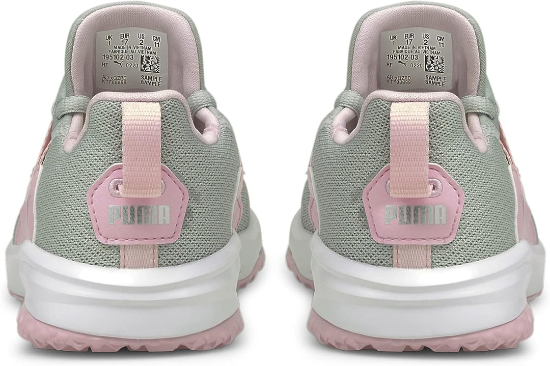 PUMA Jungen Fusion Evo Jr. Golfschuh 35.5 EU High Rise Pink Lady, 35.5 EU High Rise Pink Lady