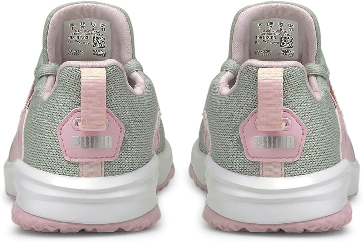 PUMA Jungen Fusion Evo Jr. Golfschuh 35.5 EU High Rise Pink Lady, 35.5 EU High Rise Pink Lady