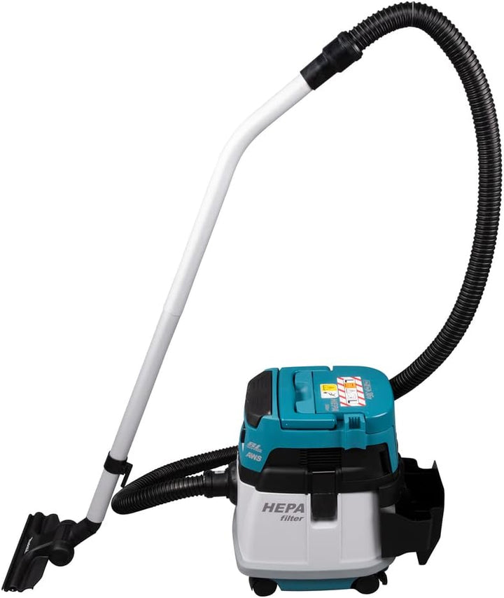Makita DVC157LZX3 Akku-Staubsauger 15L 2x18V Trocken (ohne Akku, ohne Ladegerät) inklusive AWS Funk-