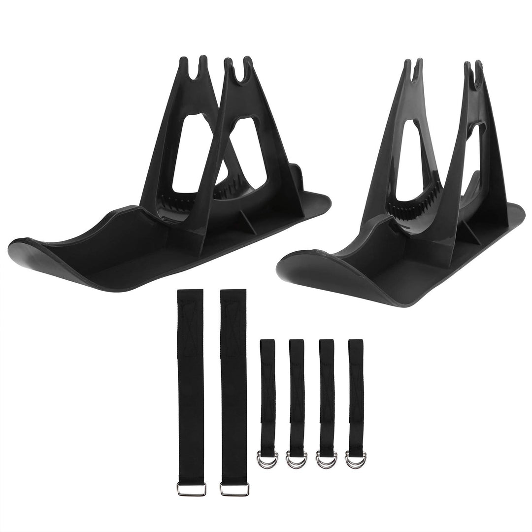 Snow Ski Scooter, Multifunktional Snow Scooter Skibrett Teile, Schnee Scooter Kufen für Kinderwagen