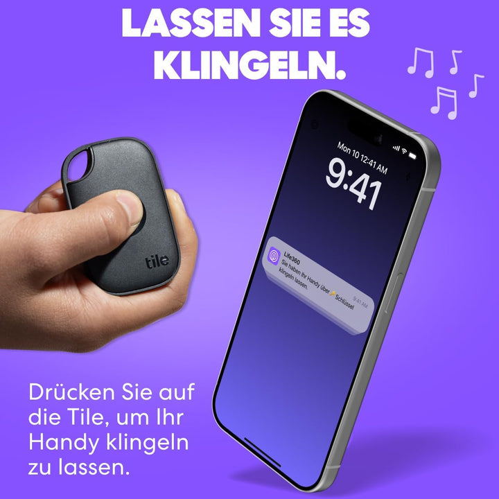 Tile by Life360 Pro (2024) – Leistungsstarker Bluetooth-Tracker, Schlüssel- und Gegenstandsfinder fü