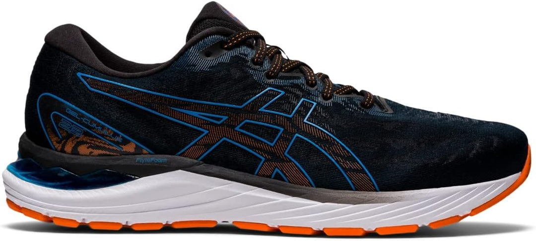 ASICS Men's Gel-Cumulus 23 Running Shoes 41.5 EU Black Reborn Blue, 41.5 EU Black Reborn Blue