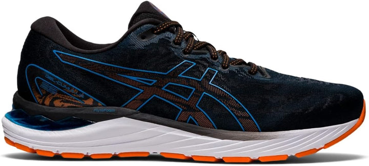 ASICS Men's Gel-Cumulus 23 Running Shoes 41.5 EU Black Reborn Blue, 41.5 EU Black Reborn Blue