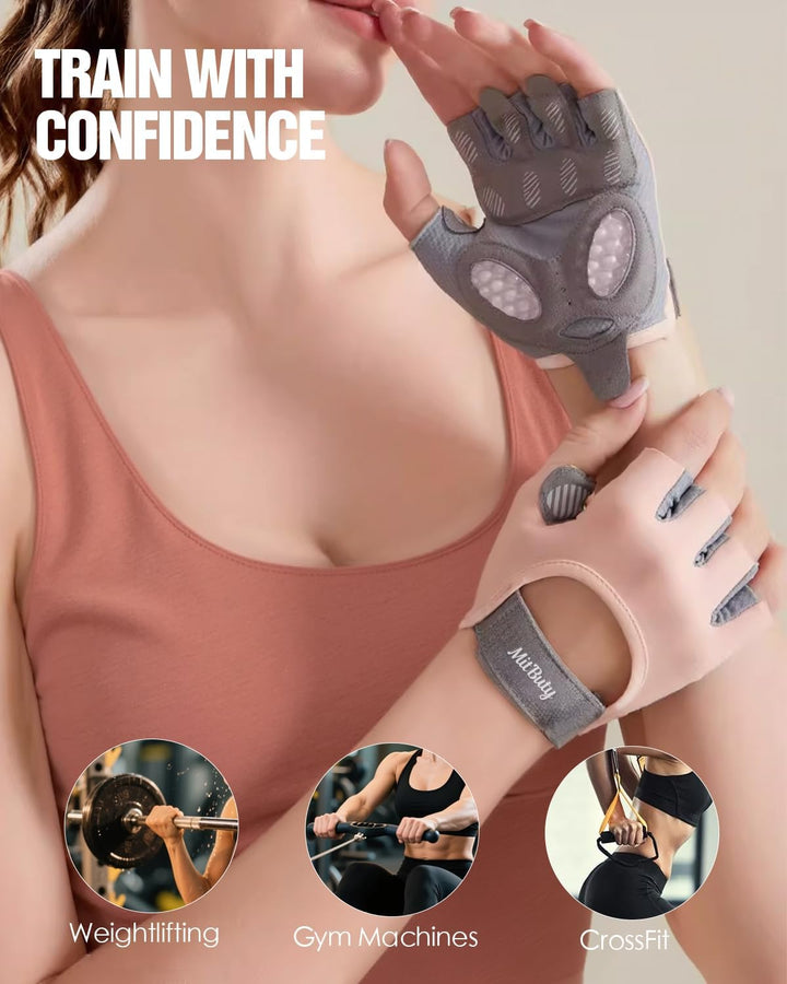 Trainingshandschuhe für Herren und Damen – Fitness Handschuhe zum Gym, Gewichtheben, Crossfit, Kraft