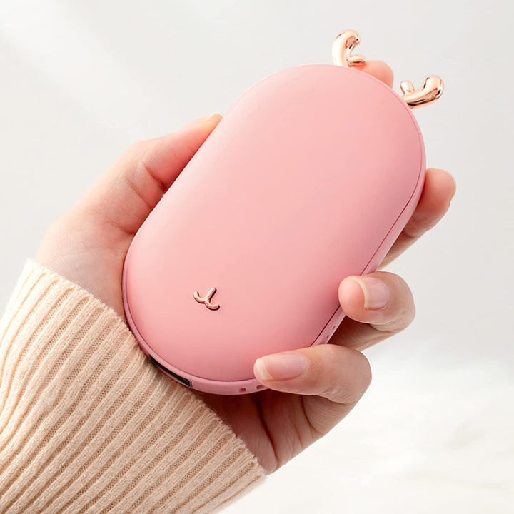 Elektrischer Handwärmer, elektrischer Handwärmer, niedlicher USB-wiederaufladbarer tragbarer Alumini