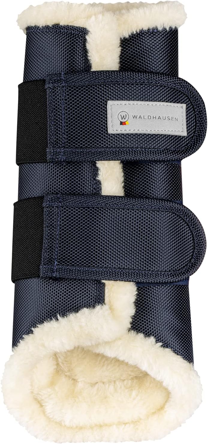WALDHAUSEN Dressurgamasche Comfort, M, blau