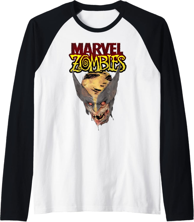 Marvel Zombies Wolverine Zombie Head Raglan