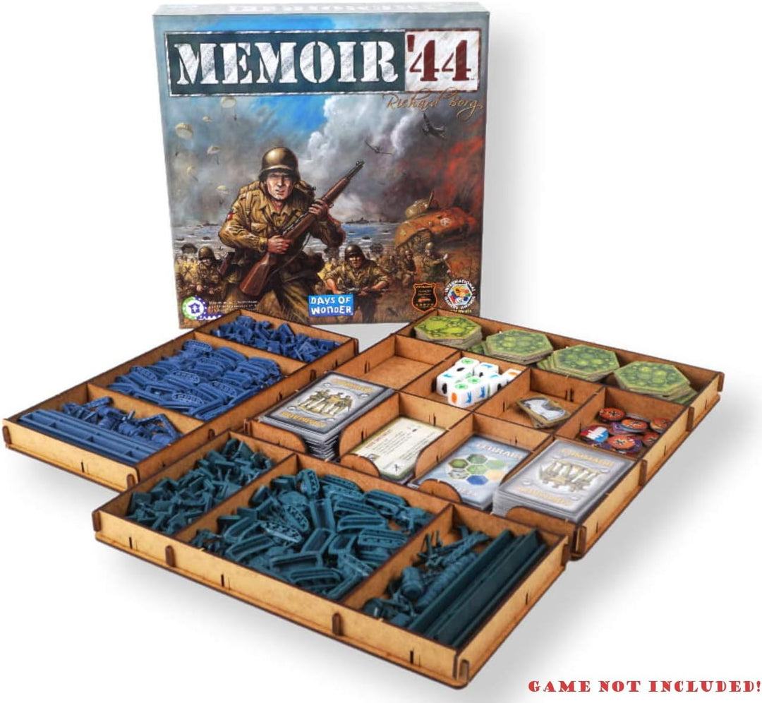 docsmagic.de Organizer Insert for Memoir 44 Box - Einsatz, Memoir 44